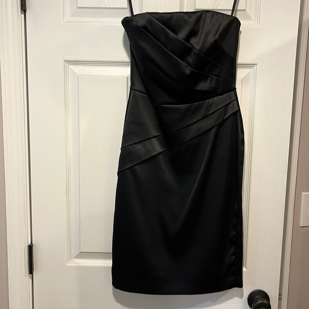 WHBM Strapless little black dress